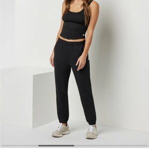 Vuori Boyfriend Jogger Small Black Heather